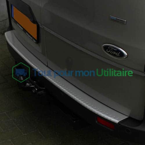 Equipement pour véhicule utilitaire et fourgon seuil de protection arriere pour pour Mercedes Vito 2003-2014 couleur alu luxe portes arrières