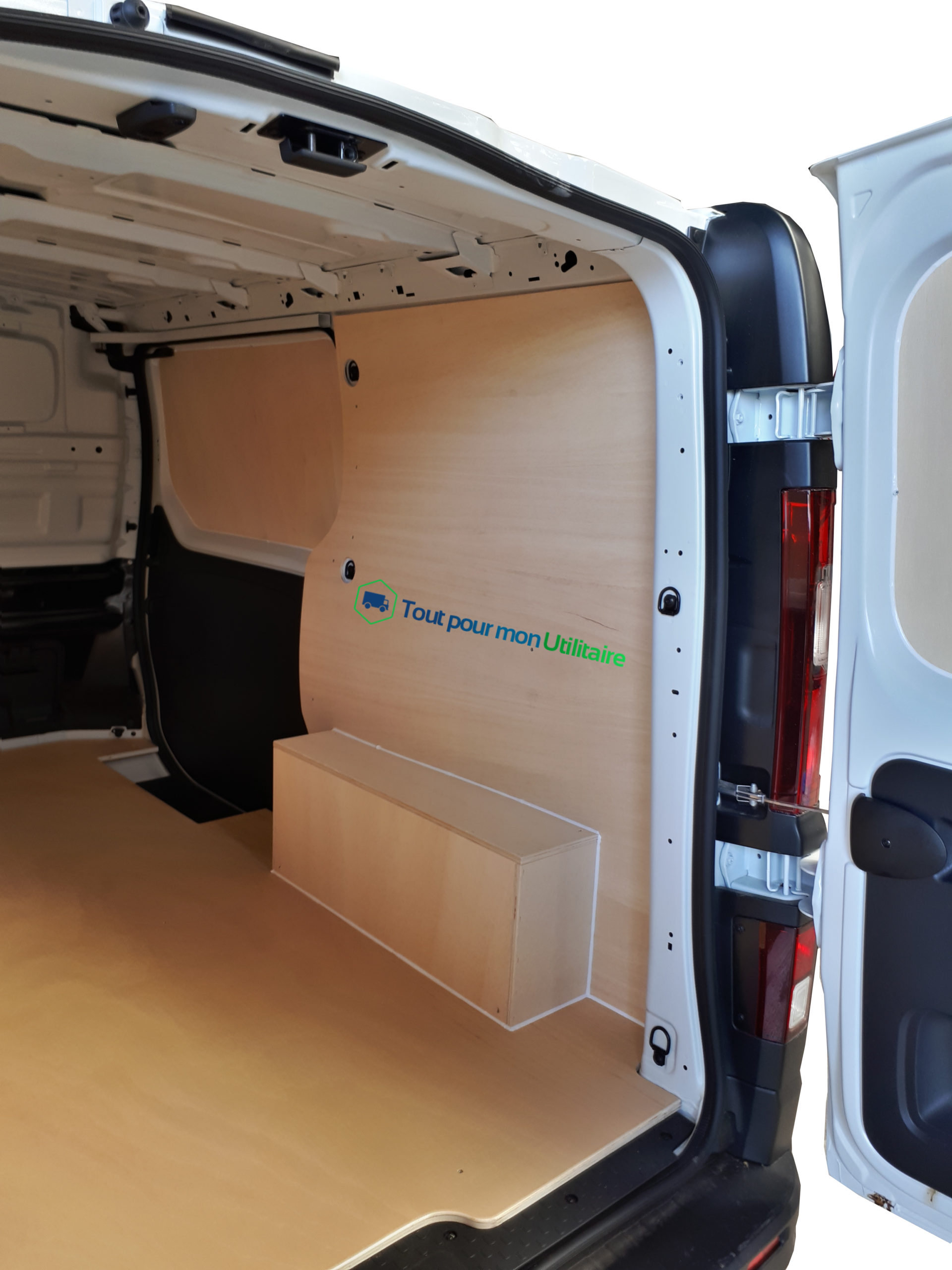 Habillage bois parois et portes intérieures pour Renault Trafic 2014+