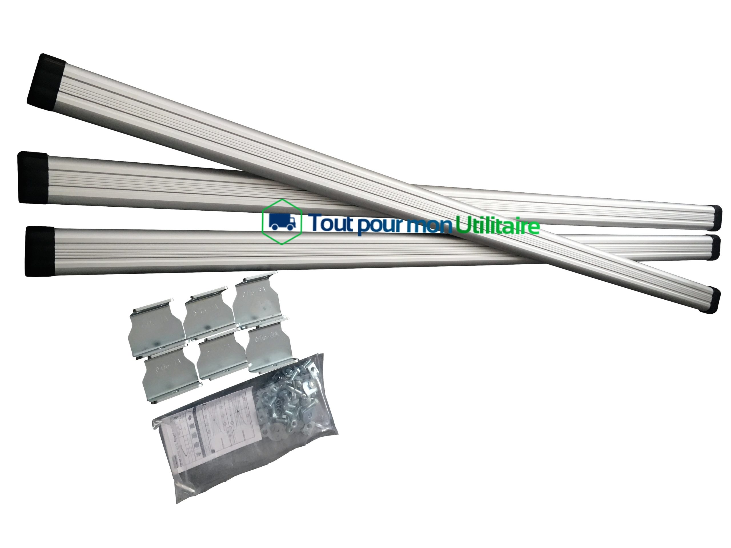Barres de toit aluminium - PEUGEOT Partner - 2008 à 2018