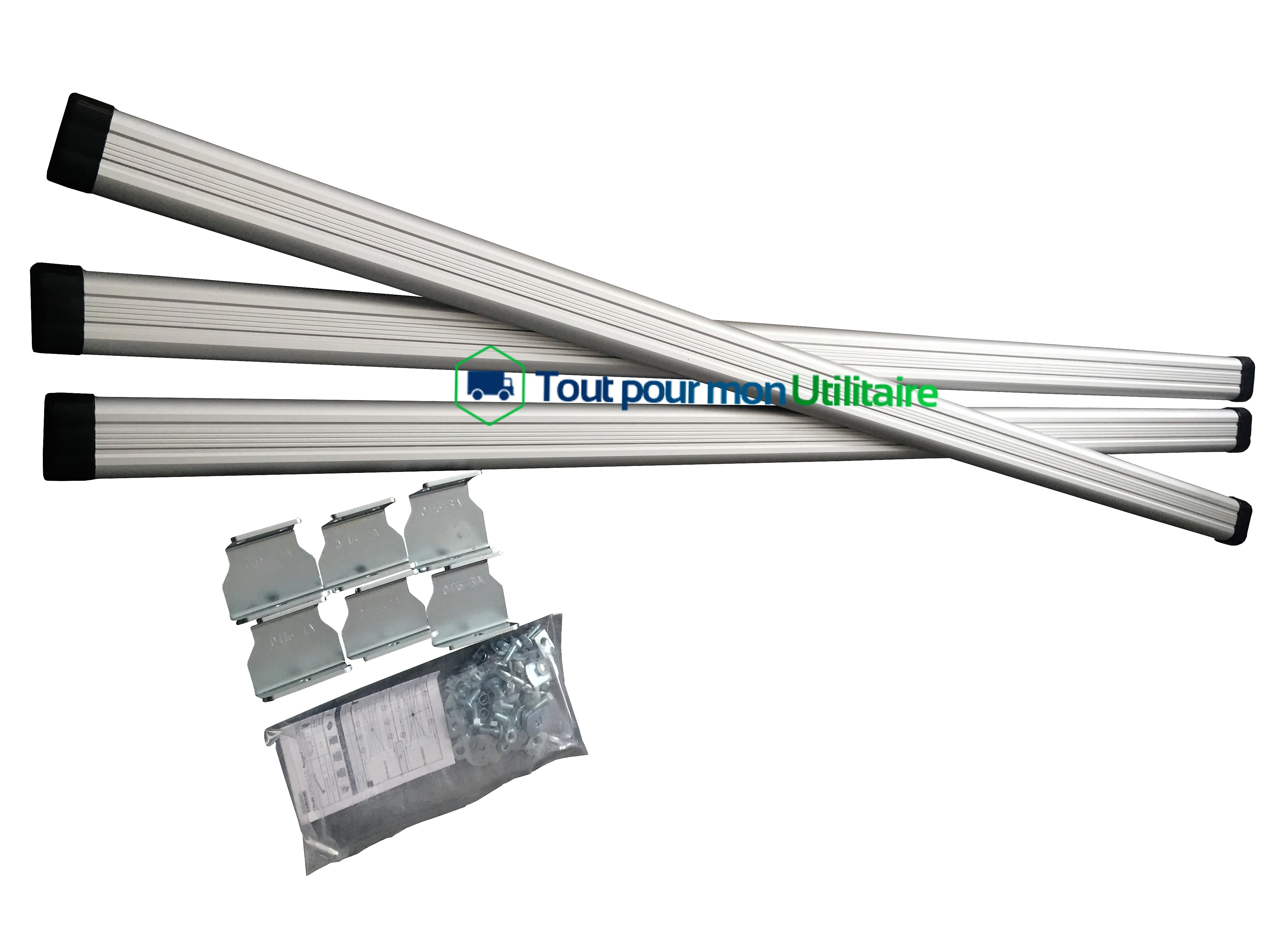 RENAULT TRAFIC LWB Aluminium Barres de toit-rails de toit Set 2014-2018